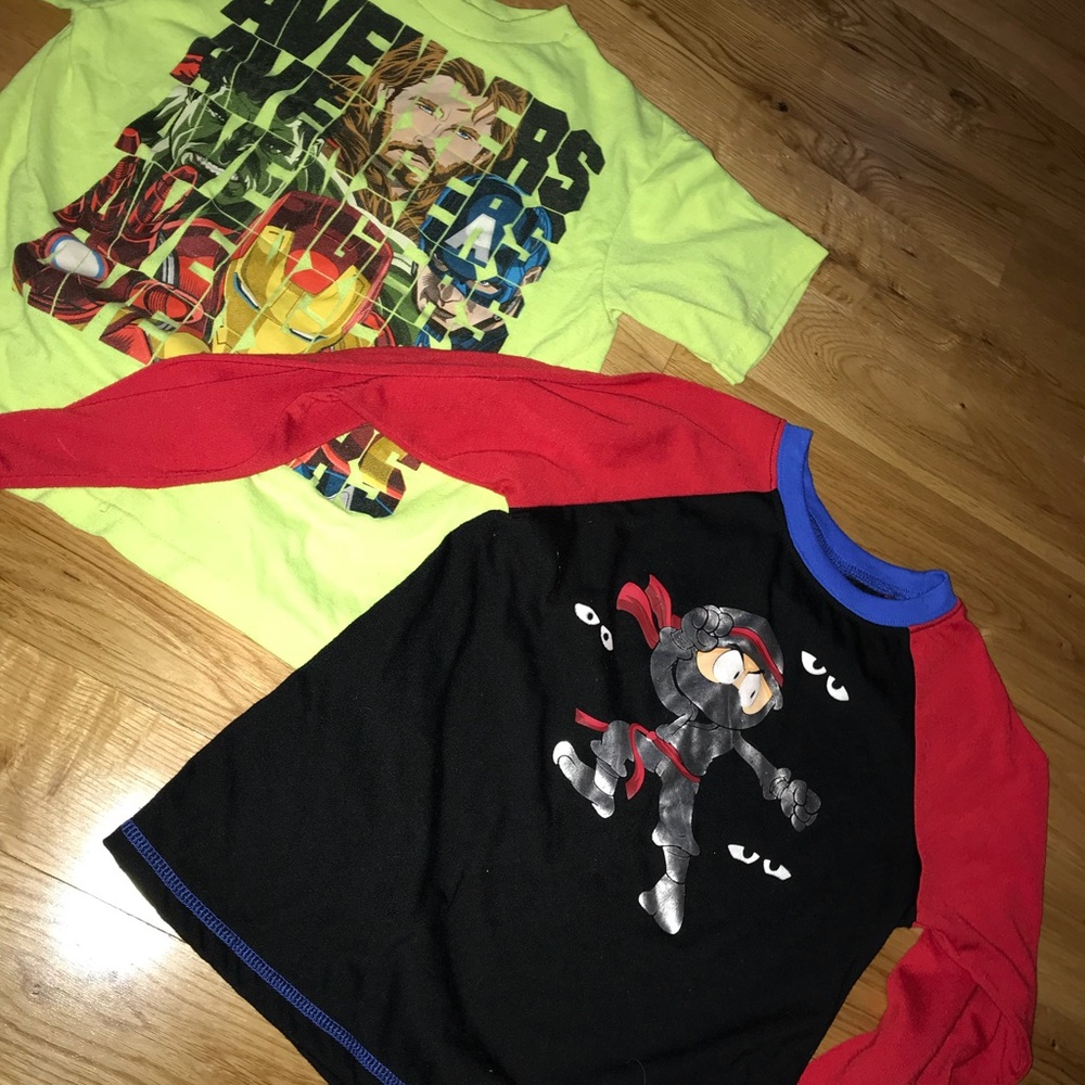 !!SOLD!! Boy’s shirts size 6-7!  worn once!